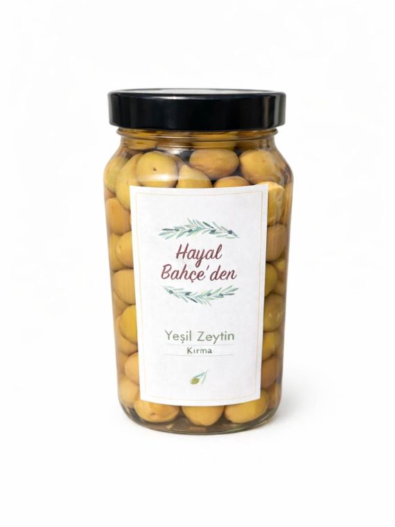 Yeşil Zeytin Kırma-Büyük Boy